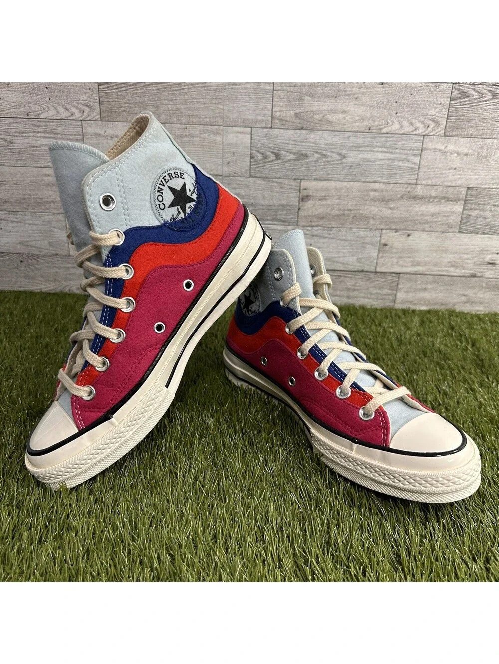 Converse Chuck 70 High Thermo Felt Noreaster Starlight Blue Mens 5 Women’s 7